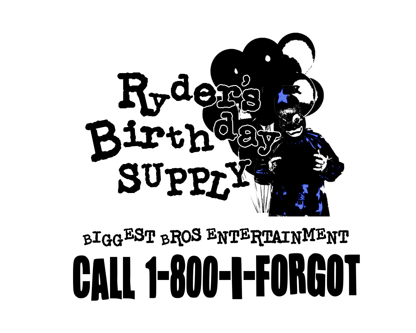 RYDER'S BIRTHDAY SUPPLY